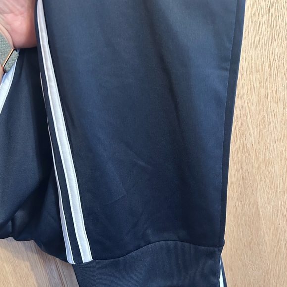 Adidas Dark Blue and White Classic Jogger Pants with cuff - Picture 4 of 5